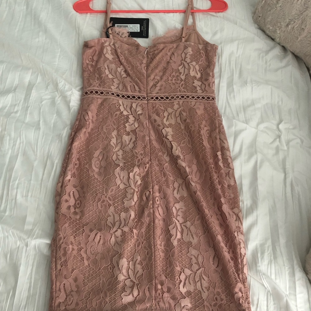 Mini Dress Nude